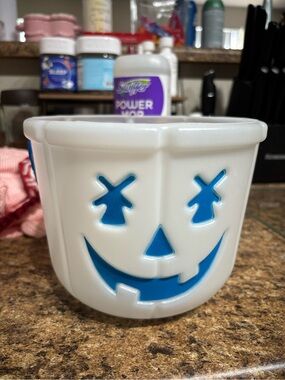 Dutch Bros Jack-O'-Lantern Candy Bucket